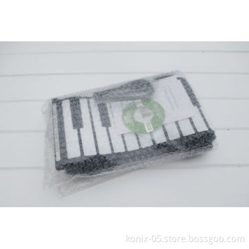 Flexible USB MIDI roll up piano